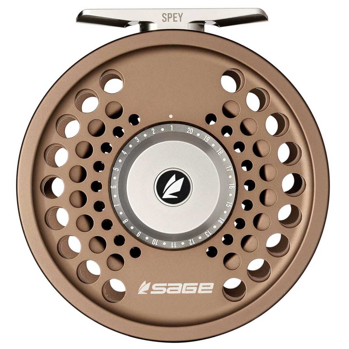 Sage Spey II Fly Reel - Bronze - 2
