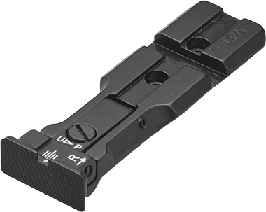 LPA Rear Sight for Smith & Wesson, Optic Ready - Black