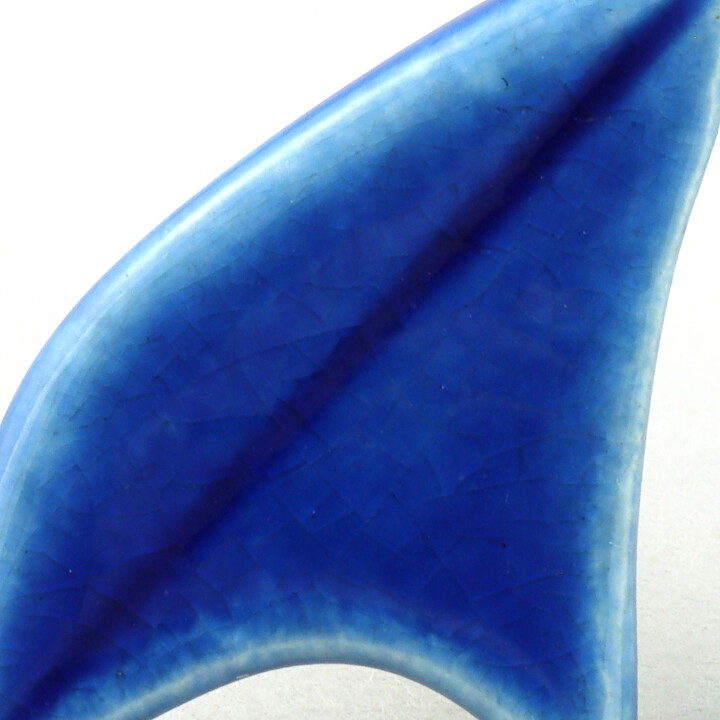Carl-Harry Stålhane (1955) Blue Pottery Earrings from H55 Exhibition (6)