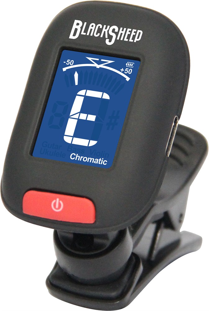 Black Sheep Clip On Tuner BLK