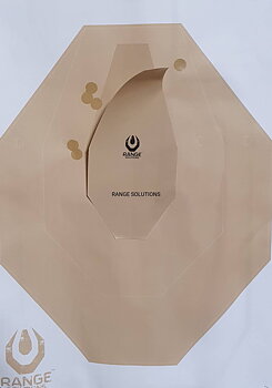 Range Solutions Alpha Patch - 50pcs - Tan 2
