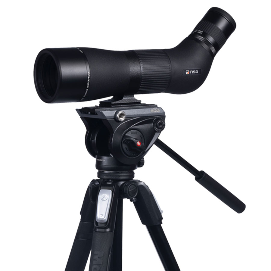 NSO Ekbacken 16-48x65 APO + Manfrotto MVH500/MT190X3 Aluminium - 2