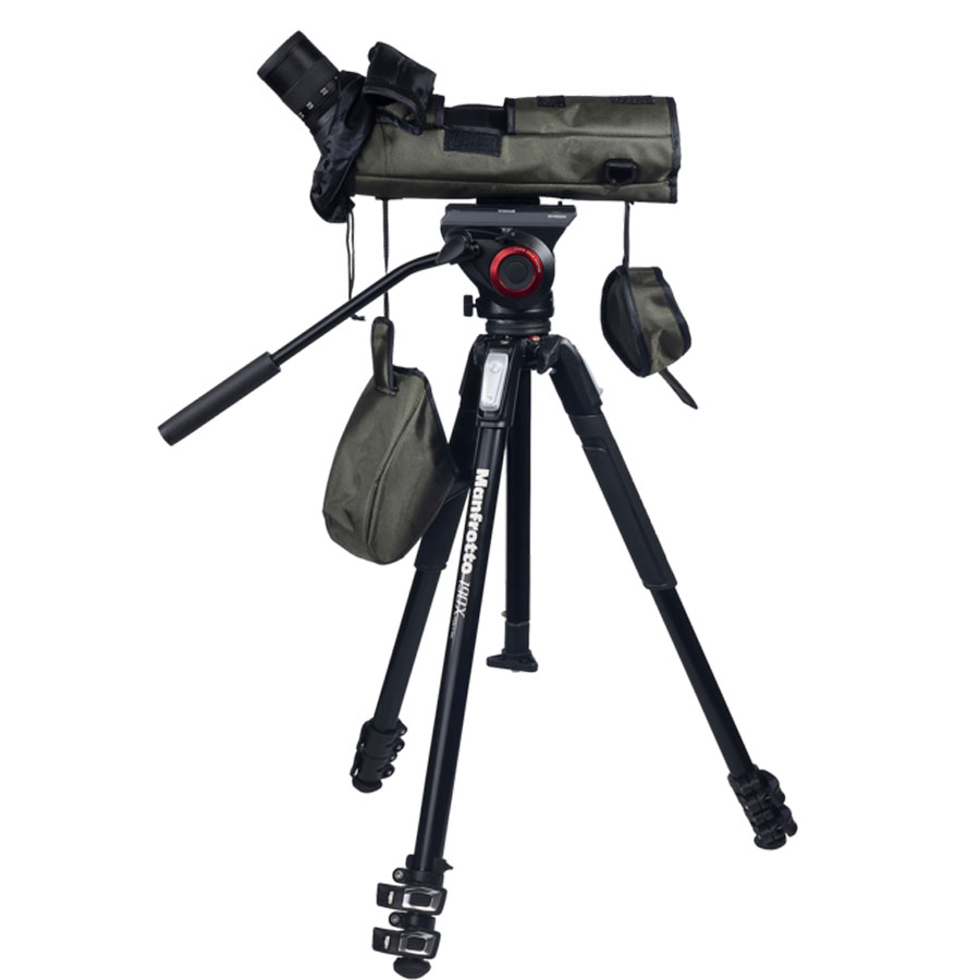 NSO Ekbacken 16-48x65 APO + Manfrotto MVH500/MT190X3 Aluminium - 4