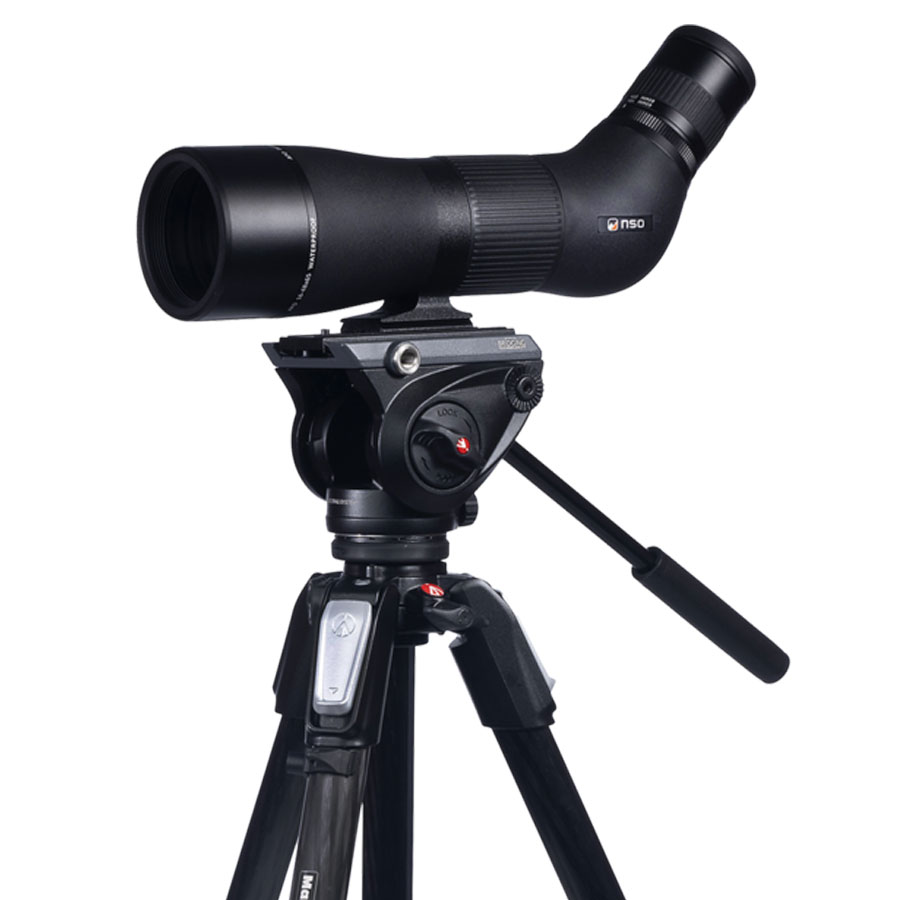 NSO Ekbacken 16-48x65 APO + Manfrotto MVH500/MT055BDWCF Carbon Fiber - 2