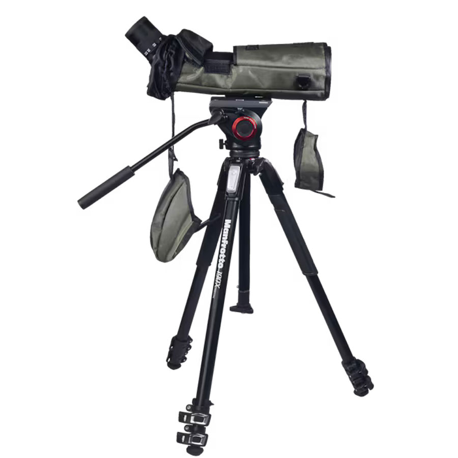 NSO Ekbacken 20-60x85 APO + Manfrotto MVH500/MT190X3 Aluminium - 4