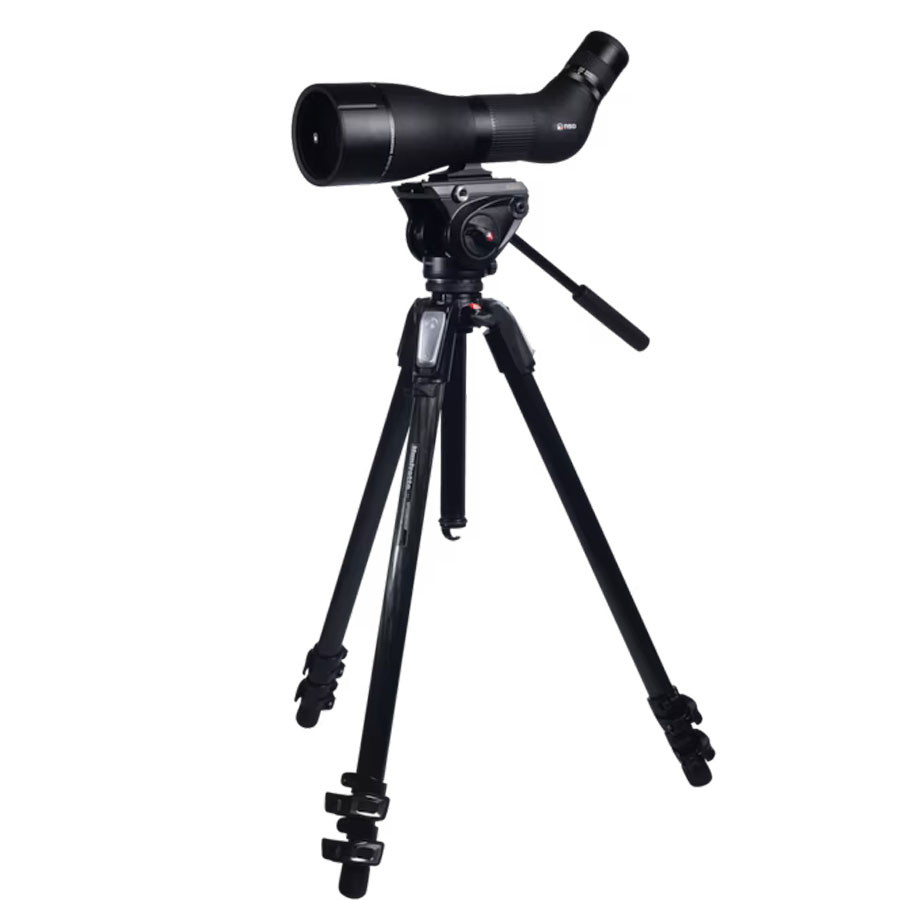 NSO Ekbacken 20-60x85 APO + Manfrotto MVH500/MT055BDWCF Carbon Fiber