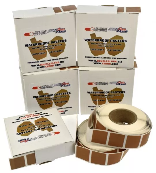 CED/DAA Waterproof Target Patches - Tan