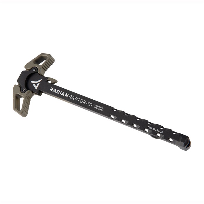 Radian Raptor-SD AR-15 Ambidextrous Charging Handle - OD Green