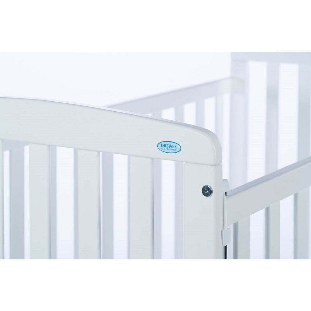 Bedside Crib Sidosäng Alice 100x50 - White - 6