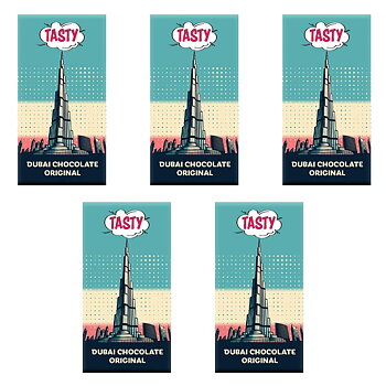 Tasty Dubai Chocolate Original (1000 g) - 5st