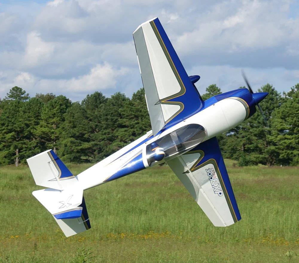Extreme Flight Extra 300 91tum/2.3M 70-76CC/XPWR 60CC V2 Blue/White - 6