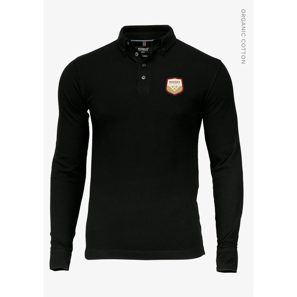 Whiskeykalendern Långärmad Polo Svart - 2
