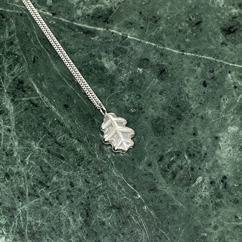Halsband EK, återvunnet silver - 2