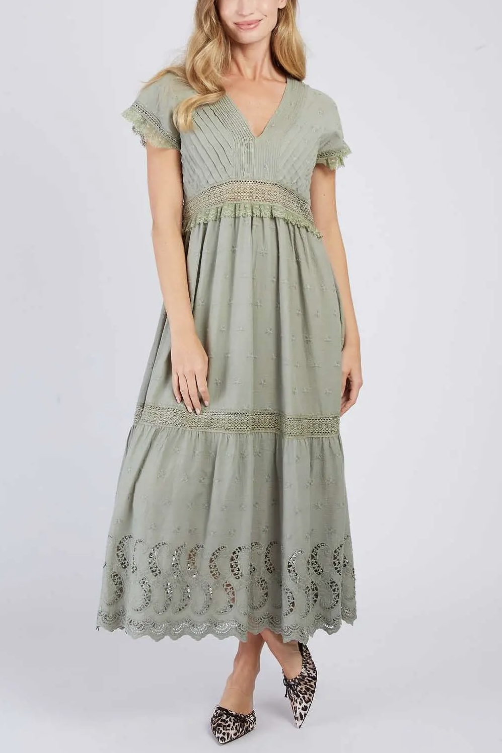 Derhy  - Christa Long  Lace Dress - 3