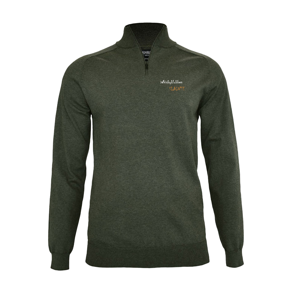 Slainte 1/4 Zip Stickad - 2