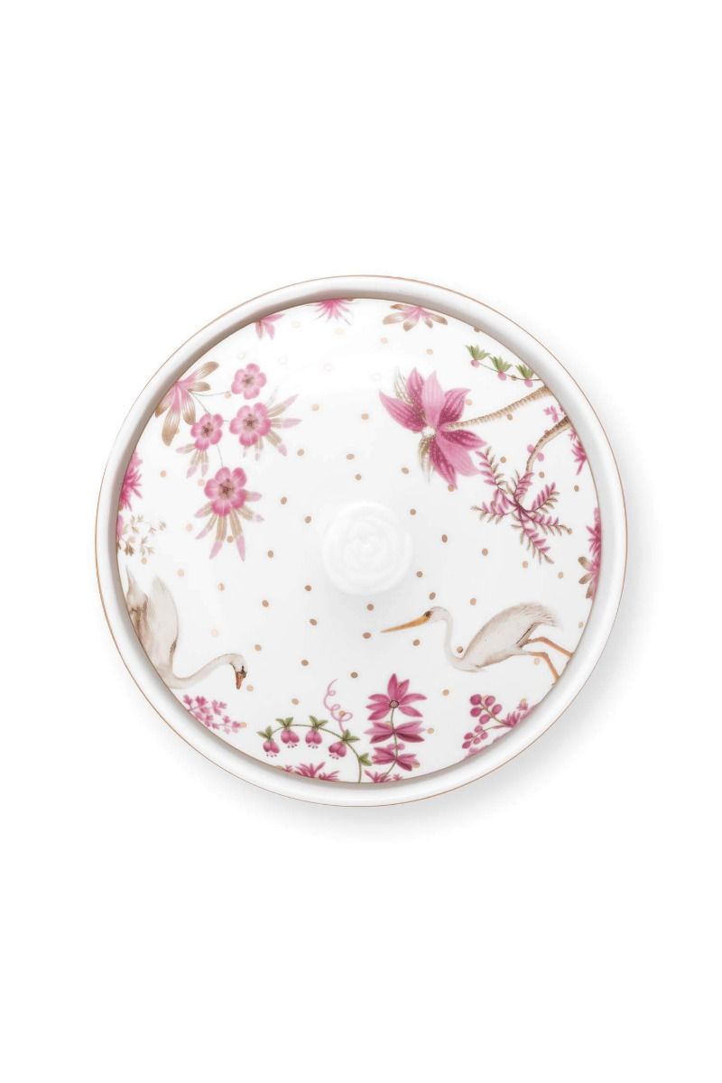 Pip Studio Skål med lock Jolie Dots Pink - 2