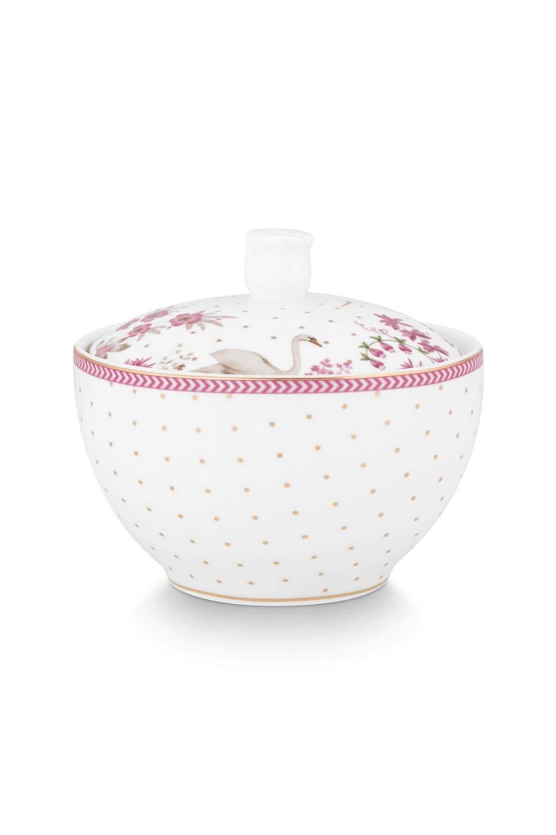 Pip Studio Skål med lock Jolie Dots Pink