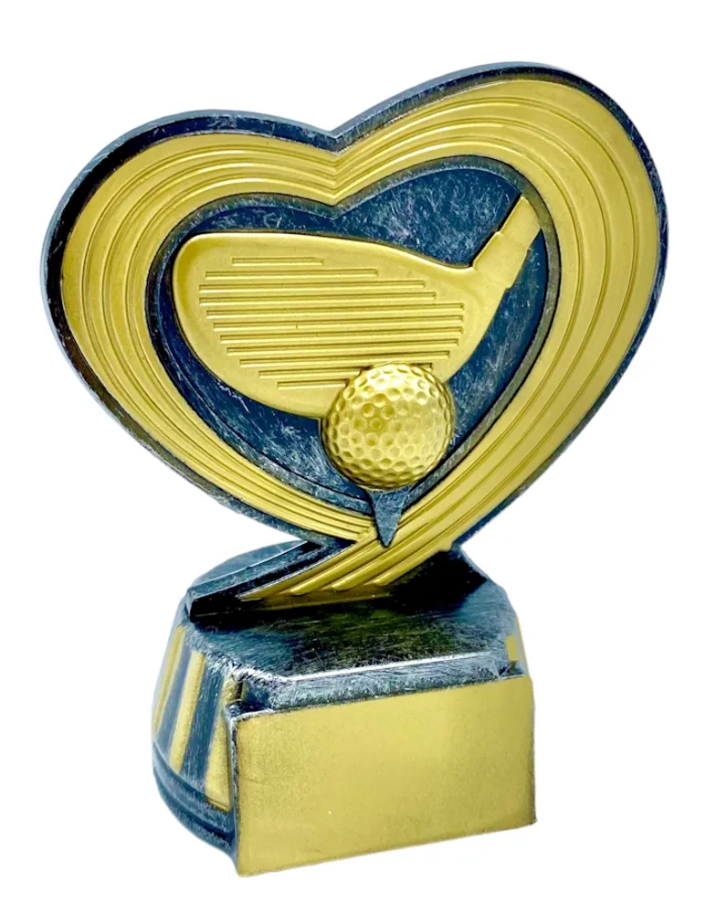 Golfstatyett Heart