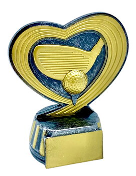 Golfstatyett Heart