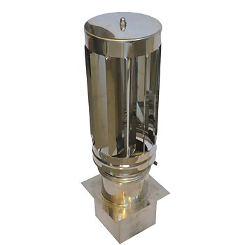 TurbiVent Snurran 125 Svart