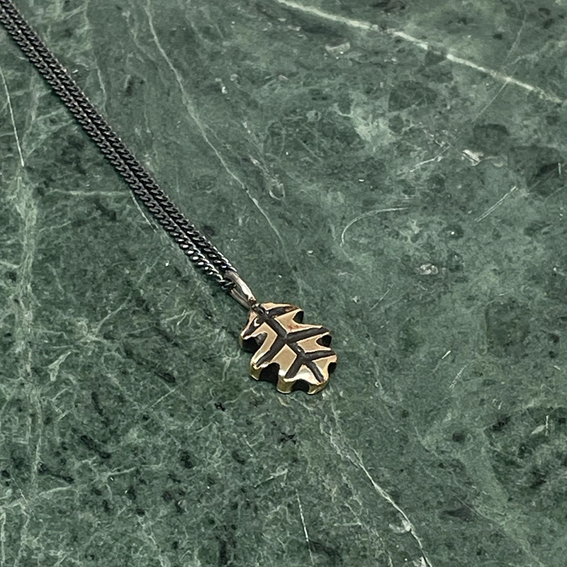 Halsband EK, återvunnet brons