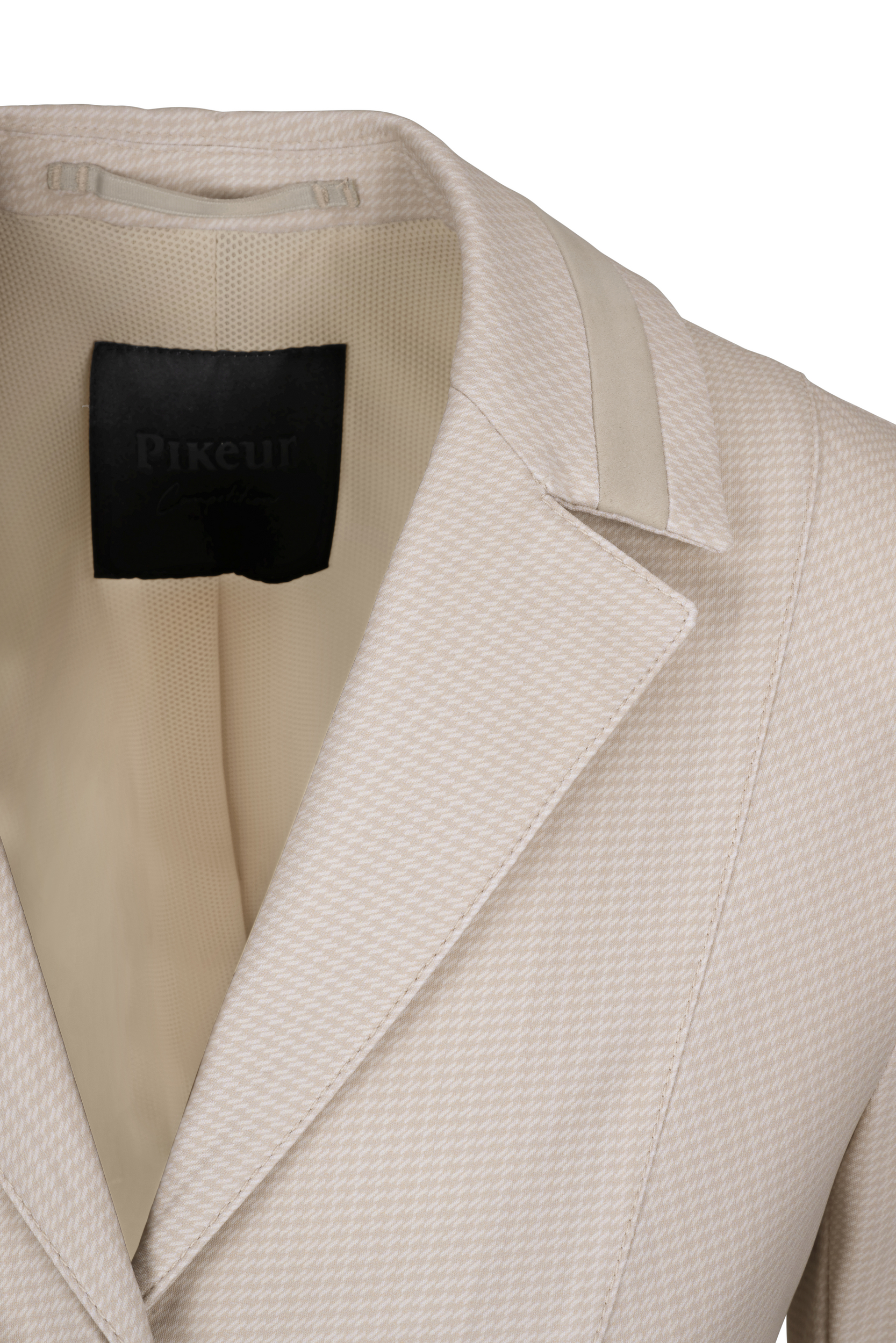 Pikeur Athleisure Klea Pepita Competition Jacket - Ivory - 3