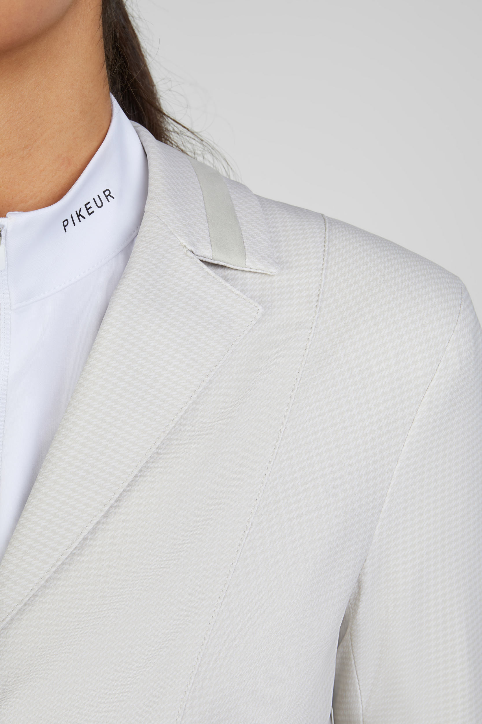 Pikeur Athleisure Klea Pepita Competition Jacket - Ivory