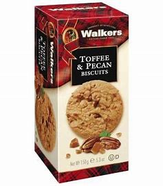 Walkers Toffee & Pecan Biscuits