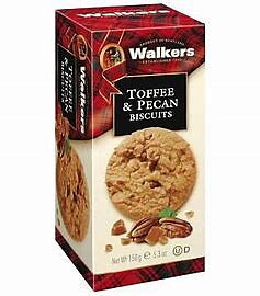 Walkers Toffee & Pecan Biscuits