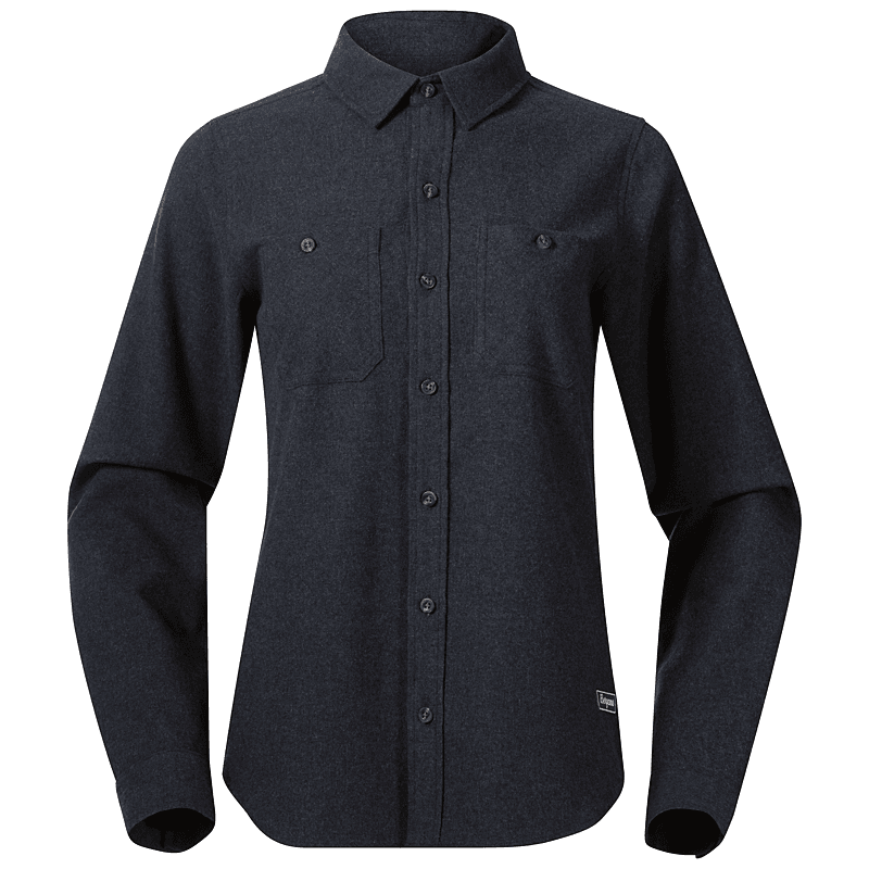 Nordmarka Flannel Shirt Navy Blue Dam FF