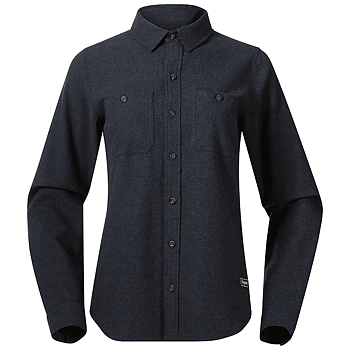 Nordmarka Flannel Shirt Navy Blue Dam FF