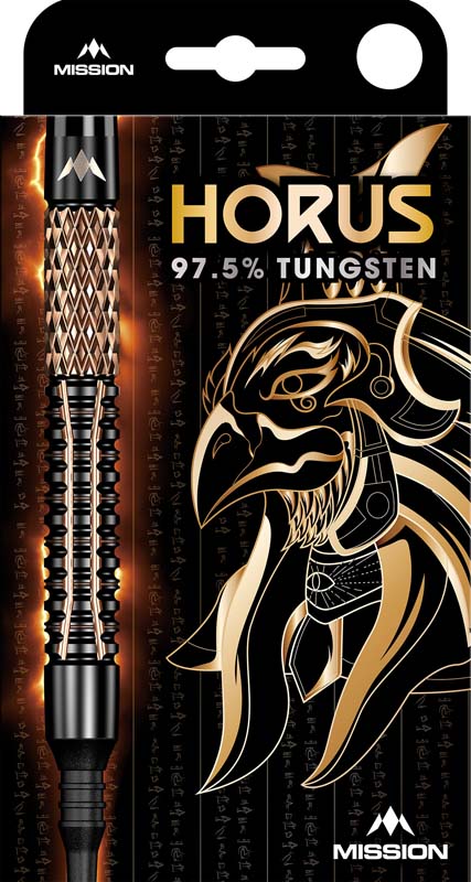 Mission Onza Darts - Soft Tip Brass - M1 - Black & Gold