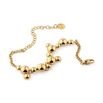 SIGRÉN Stella Rain armband guld 