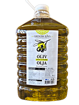 Olivolja Extra Jungfru - Grekisk Livs  från Kreta - 5 Liter (Fri Frakt) 