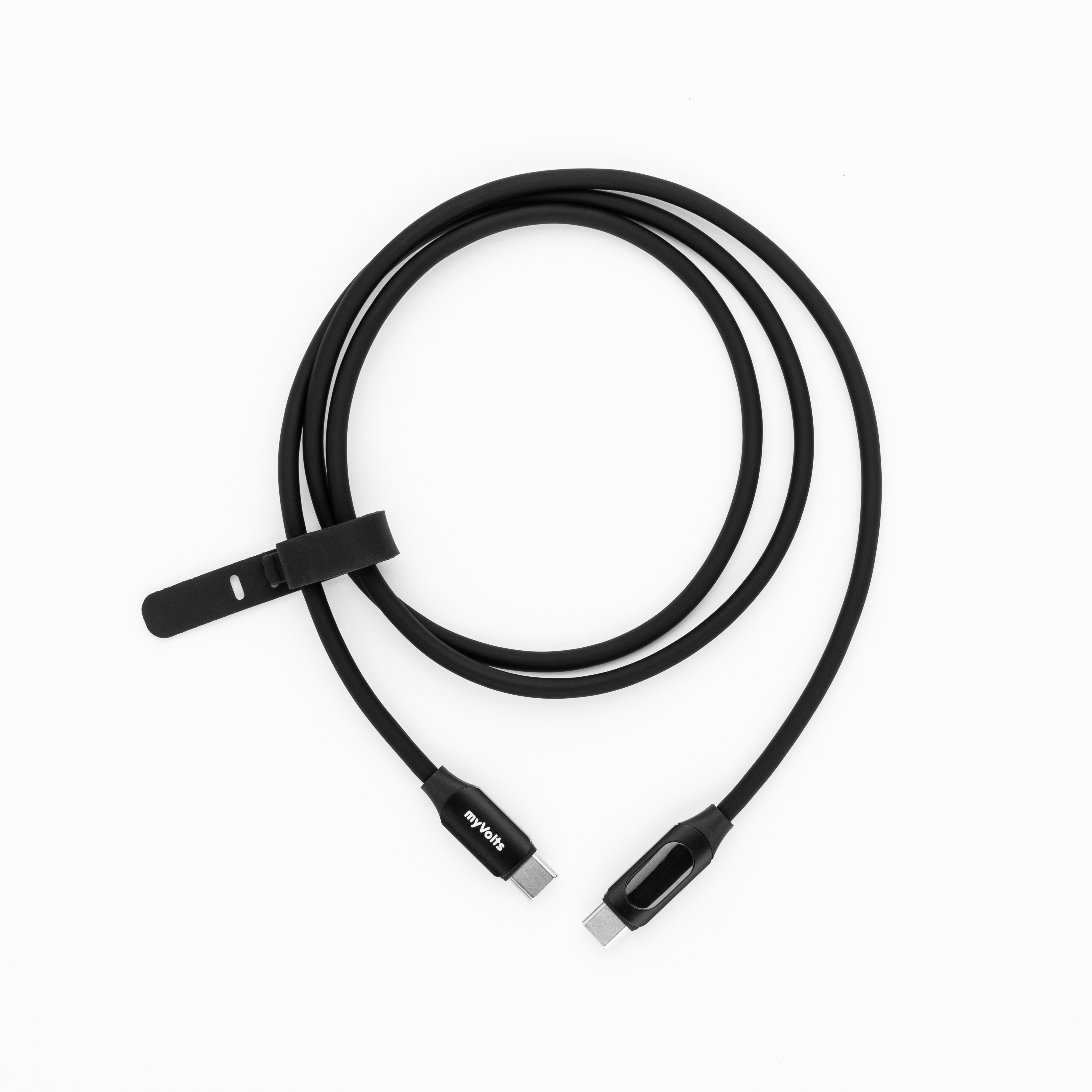 myVolts Step Up USB-C to USB-C PD Cable with LCD Power Meter - 4