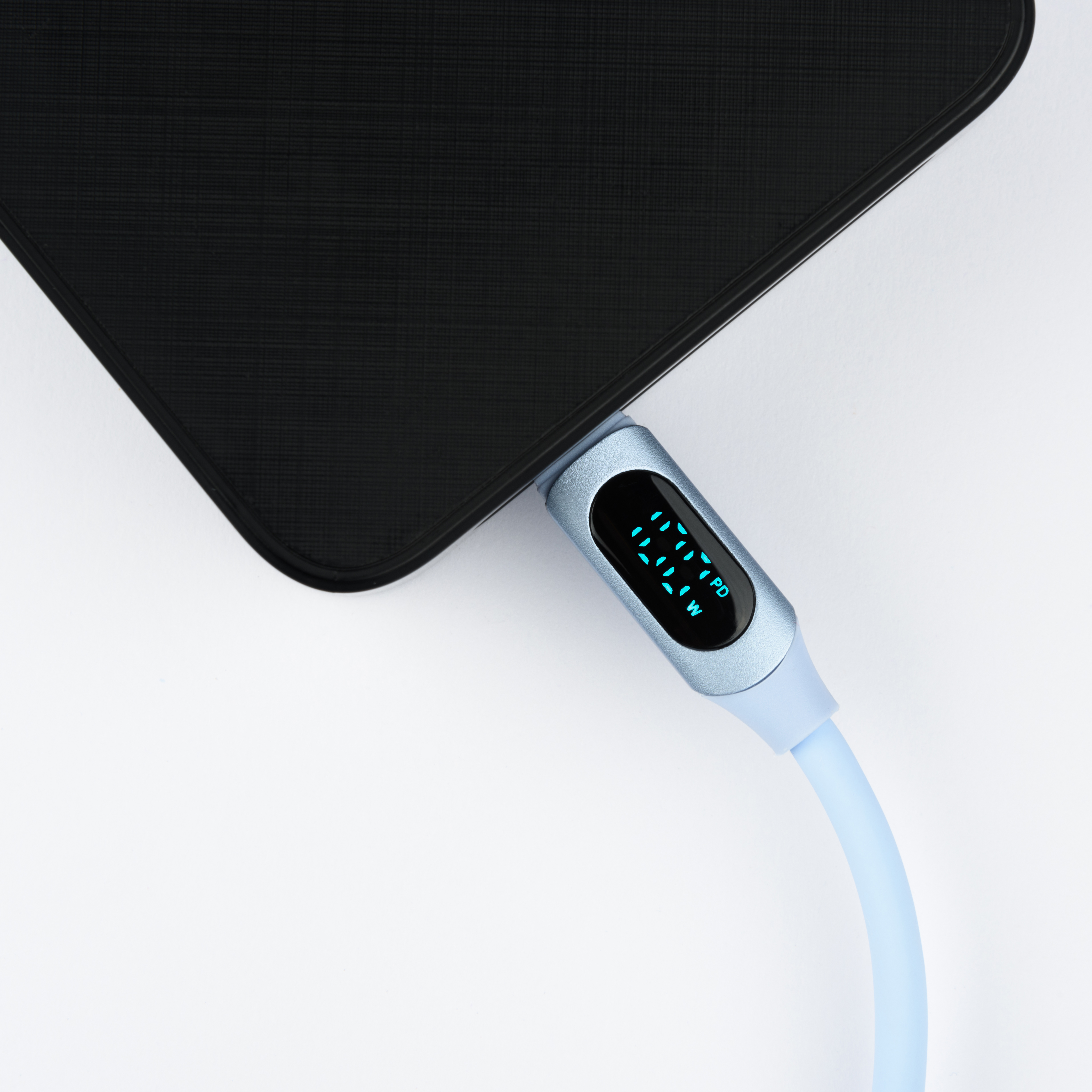 myVolts Step Up USB-C to USB-C PD Cable with LCD Power Meter - 3