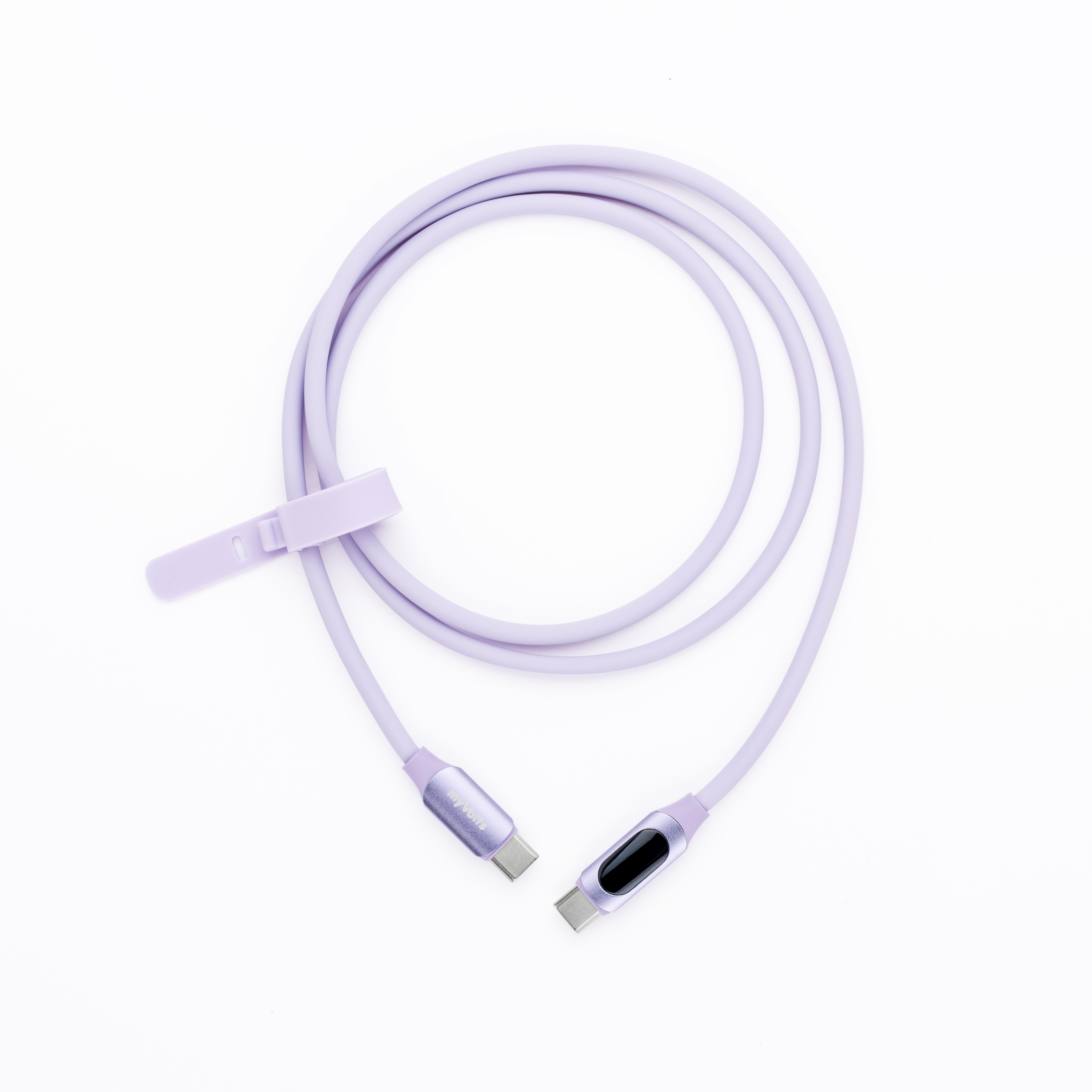 myVolts Step Up USB-C to USB-C PD Cable with LCD Power Meter - 7