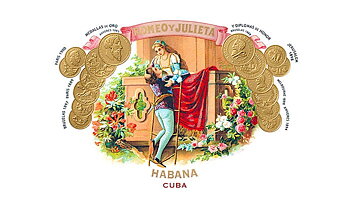Romeo Y Julieta No 2 Tubos Låda 25 st