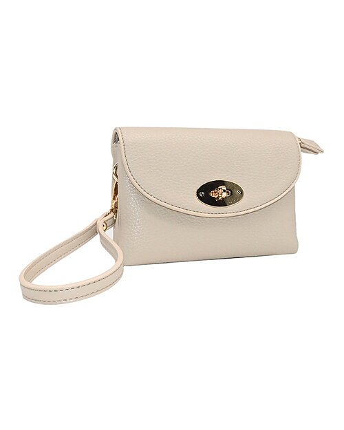 Väska Danielle clutch ljusbeige