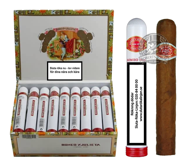 Romeo Y Julieta No 3 Tubos Låda 25 st
