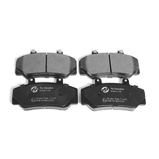 Bromsbelägg Fram Volvo 740, 940 Bendix