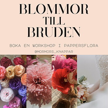 Blommor till bruden - en workshop för möhippor