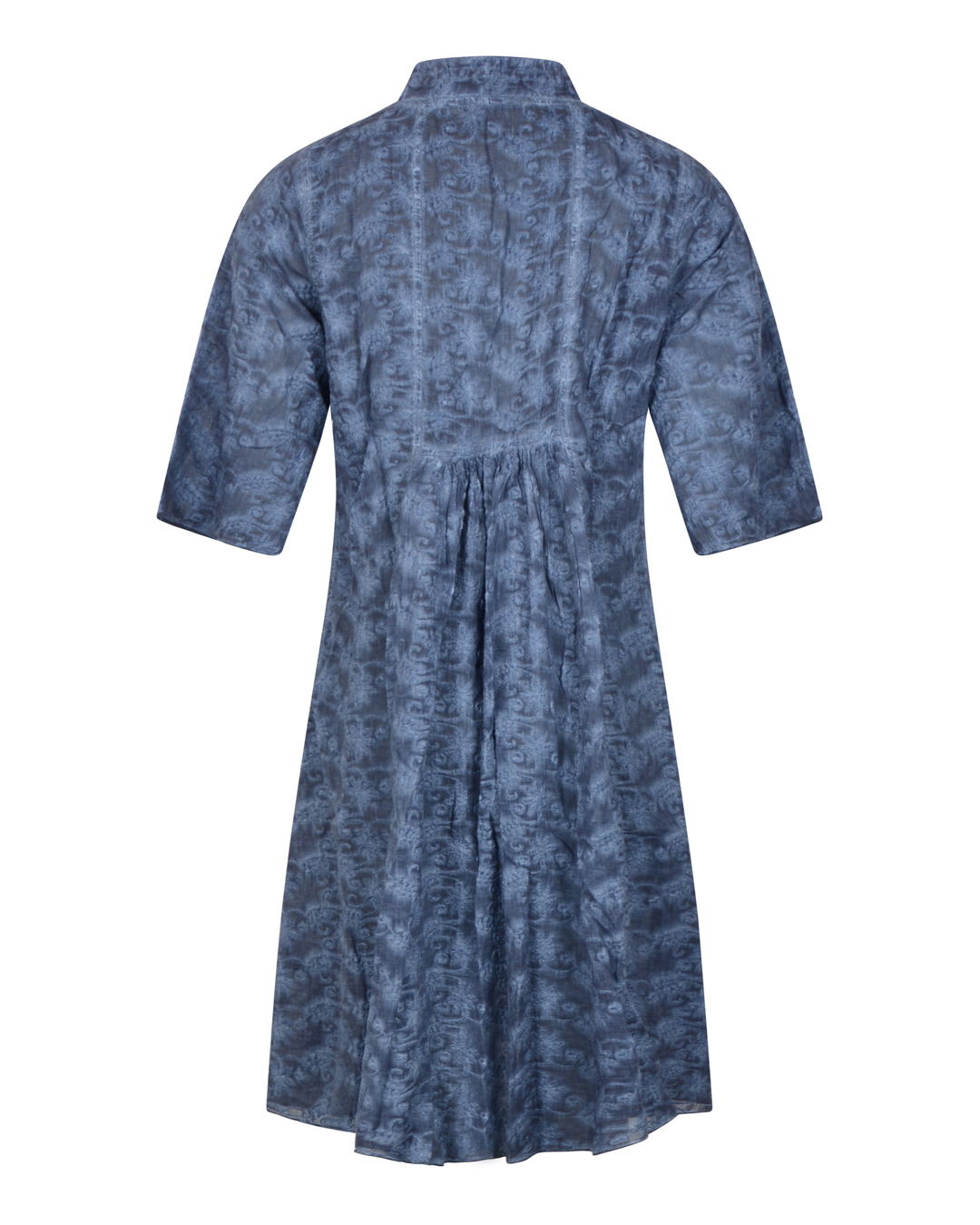 Bomullsklänning Dies happy thread blue mörkblå - 2