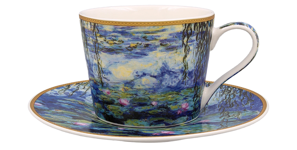 Claude Monet - Kopp med fat VALLMO eller NÄCKROS - 3