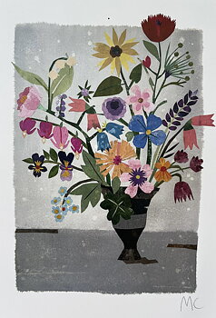Vykort "Favoritblommor"