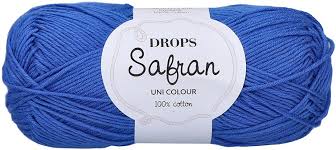 73 - DROPS Safran Koboltblå