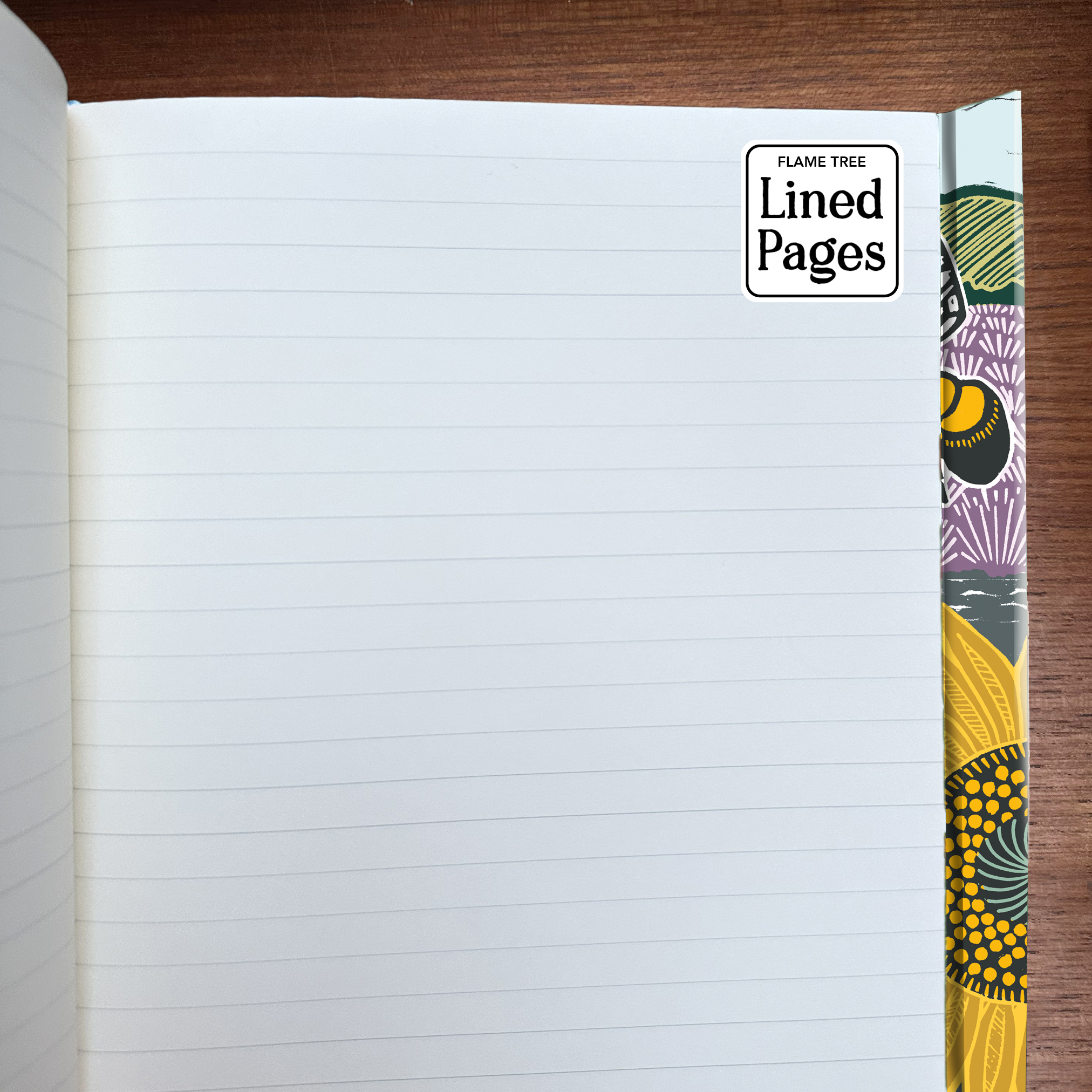 Kate Heiss: Sunflower Fields (Foiled Quarto Journal) - 2