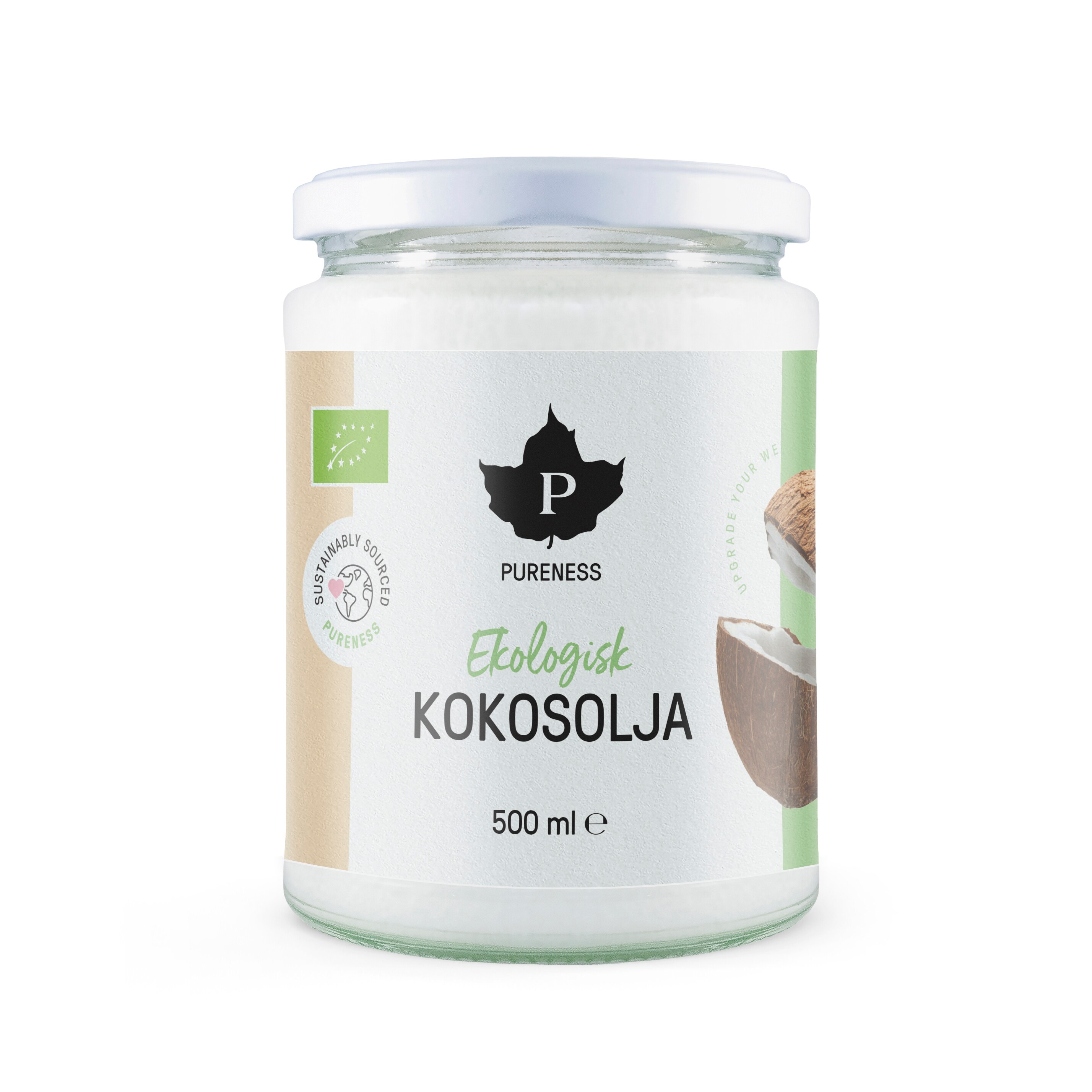 Kokosolja 500ml Pureness