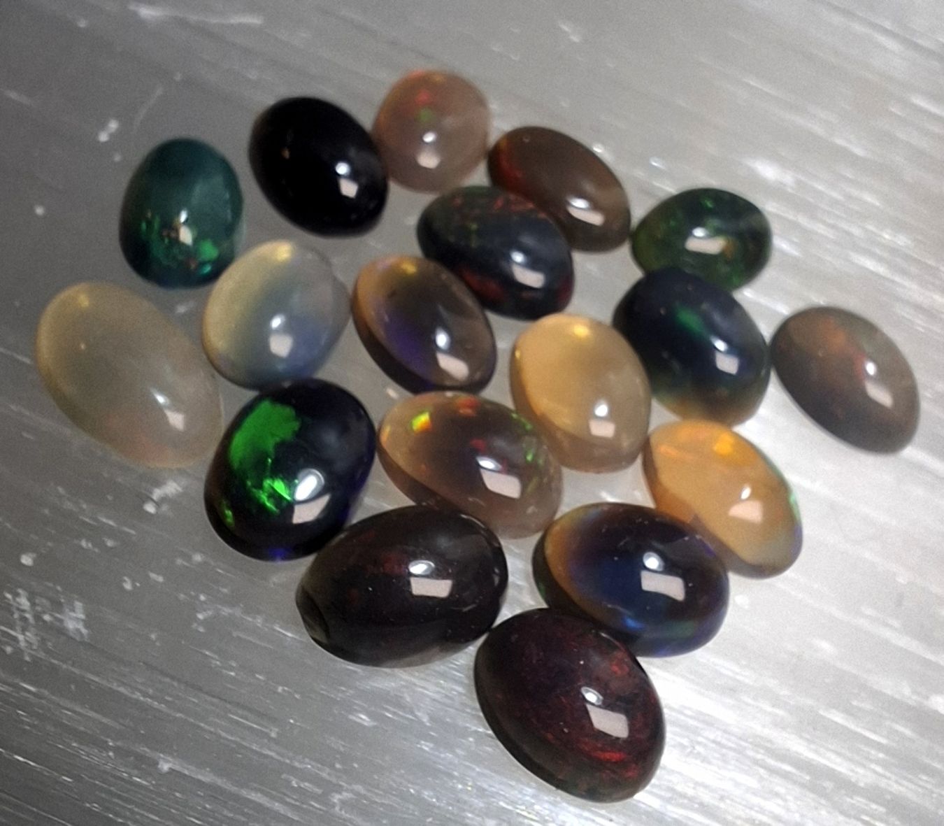  Opal Cabochon  - AA+ kvalitet- 18st - 3