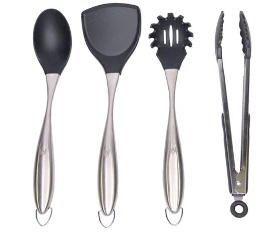 Cookingset i 5 delar med väska - 2